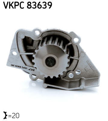 Водяной насос - VKPC 83639 SKF